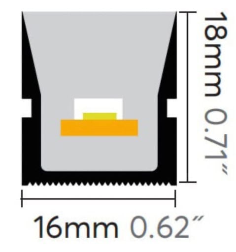 16x18mm Neon Led